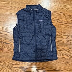 Patagonia Men's Nano Puff Vest - Navy Blue